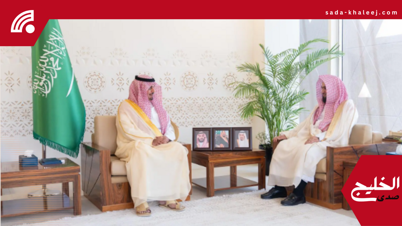 محافظ الدرعية يستقبل رئيس المحكمة العامة ويقدمان التهاني بحلول عيد الأضحى