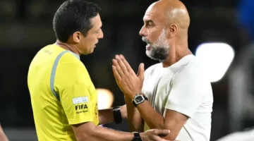 جوارديولا يسخر من حكم مباراة الهلال بتصريح مفاجئ: «هل تمزح حقًا؟»