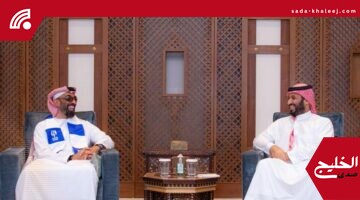 ولي العهد يبحث تطوير العلاقات مع نائب حاكم أبوظبي في مختلف المجالات