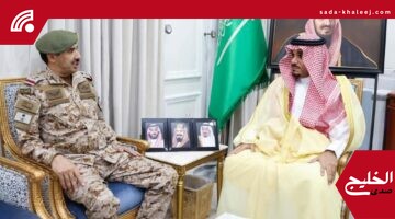 نائب أمير نجران يلتقي قائد قوة المنطقة لبحث تعزيز الأمن والتعاون