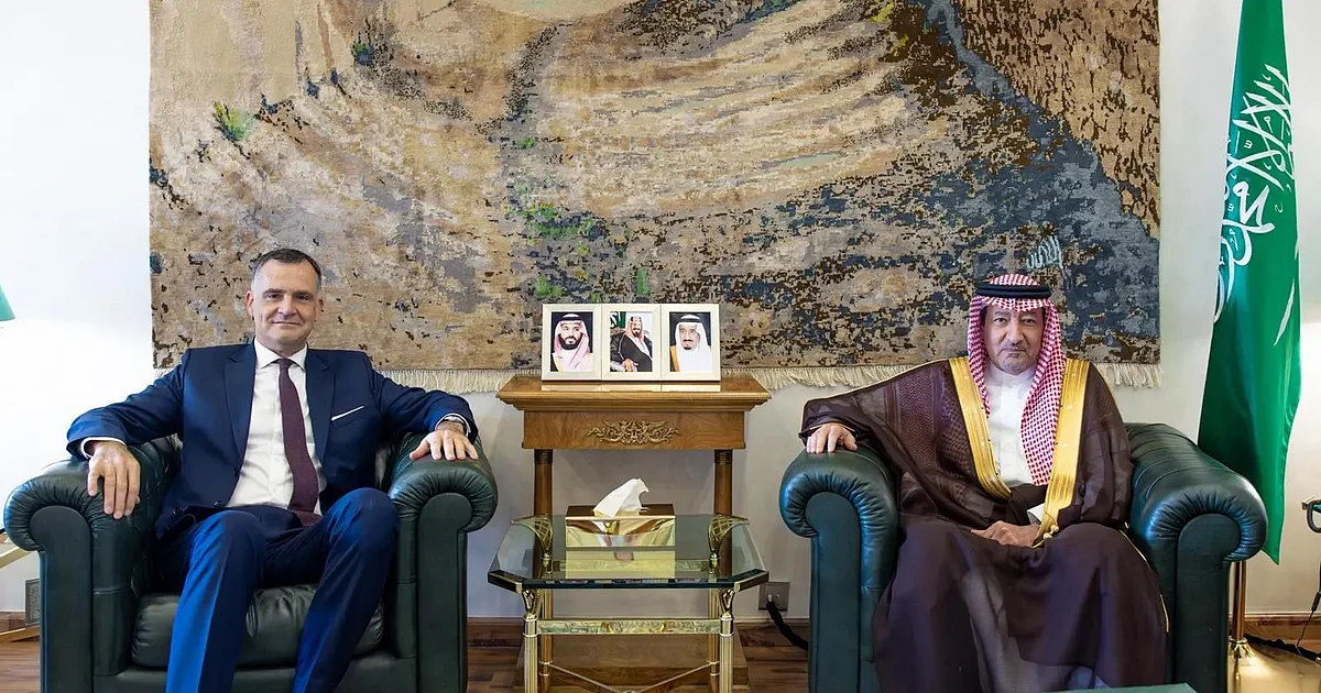 سفير الاتحاد الأوروبي لدى المملكة يلتقي نائب وزير الخارجية لبحث التعاون المشترك