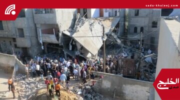 استشهاد 8 فلسطينيين في قصف إسرائيلي جديد على مدينة غزة اليوم