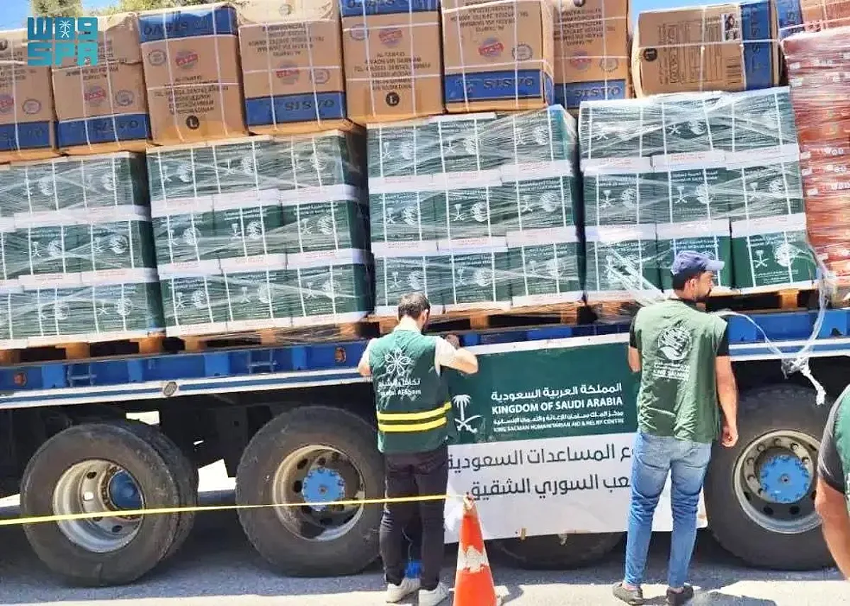 مركز الملك سلمان للإغاثة يقدّم مساعدات عاجلة لـ500 أسرة منكوبة بحرائق ريف اللاذقية